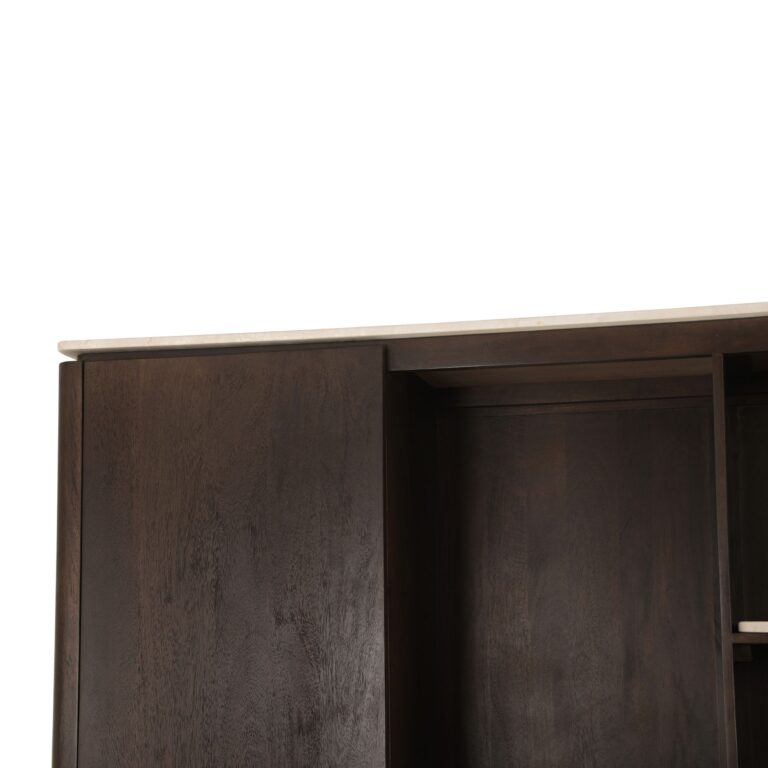 Tischplatte Regalschrank XL Dallas Brauner Marmor