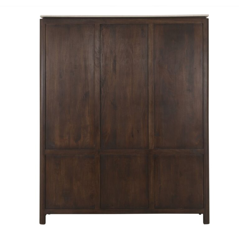 Tischplatte Regalschrank XL Dallas Brauner Marmor