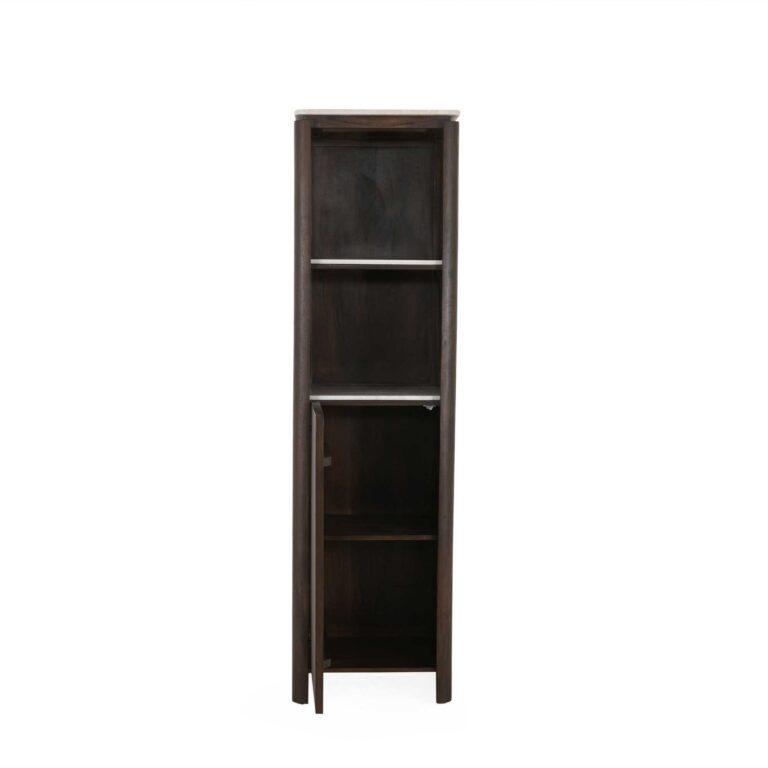 Boekenkast Dallas Bruin Mangohout 55 cm