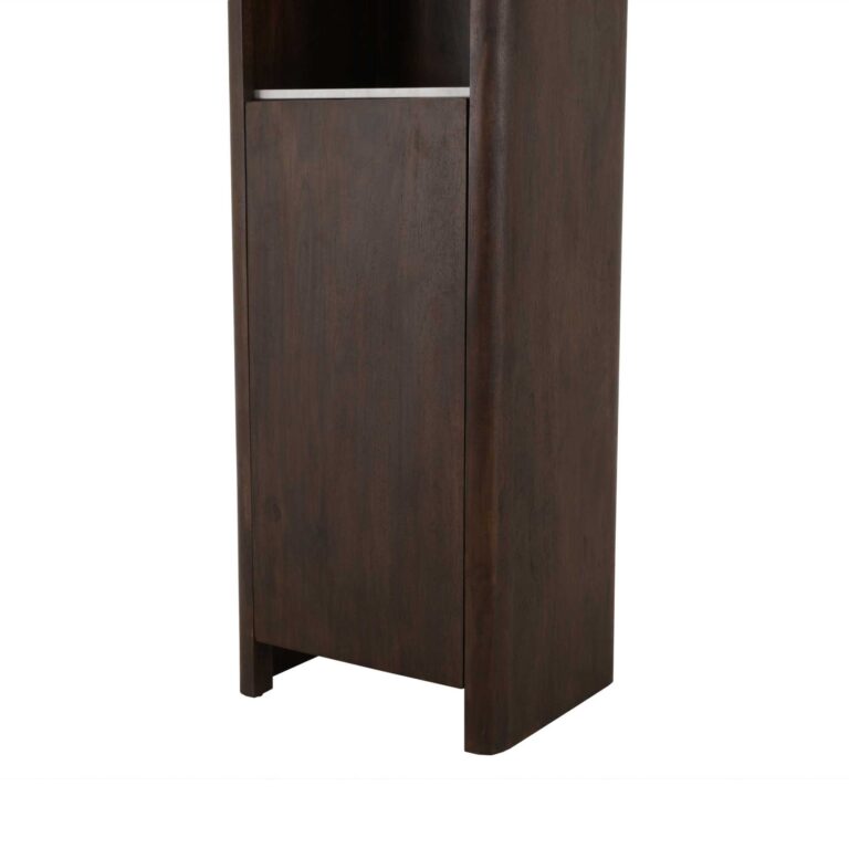 Boekenkast Dallas Bruin Mangohout 55 cm