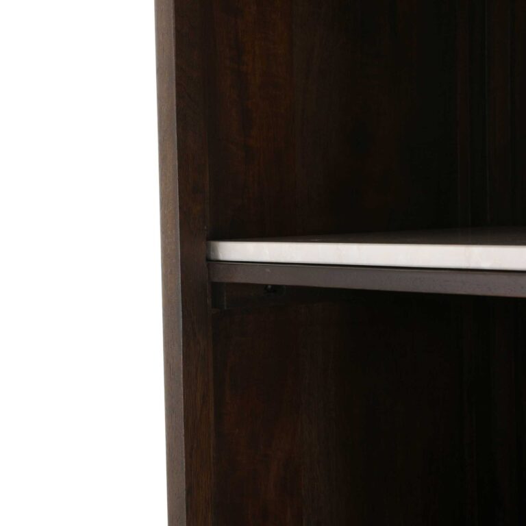 Boekenkast Dallas Bruin Mangohout 55 cm
