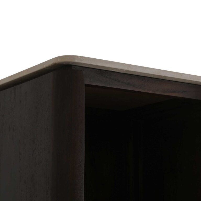 Boekenkast Dallas Bruin Mangohout 55 cm