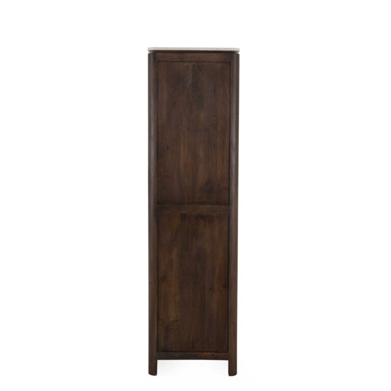 Boekenkast Dallas Bruin Mangohout 55 cm