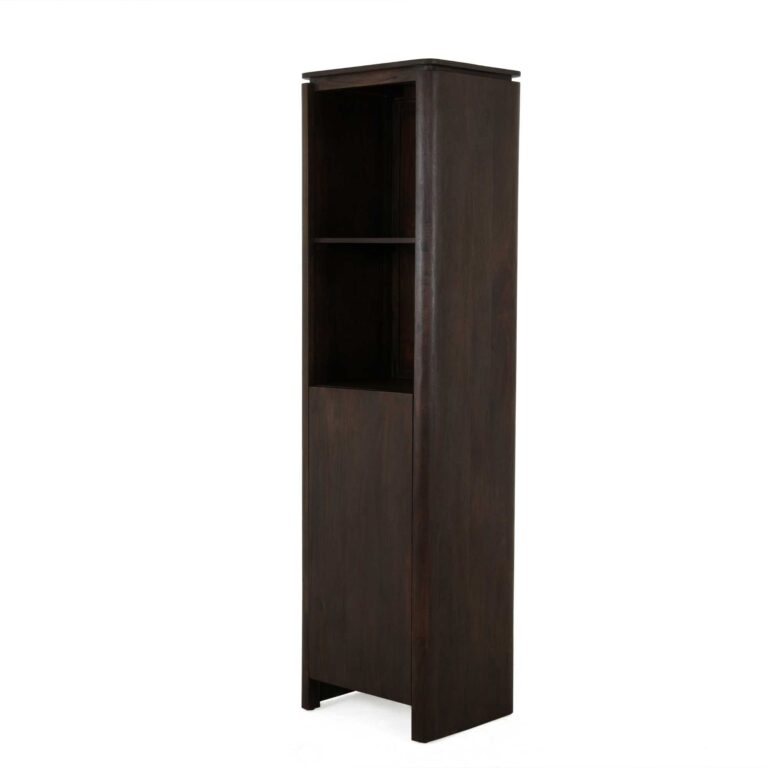 Boekenkast Dallas Bruin Mangohout 55 cm