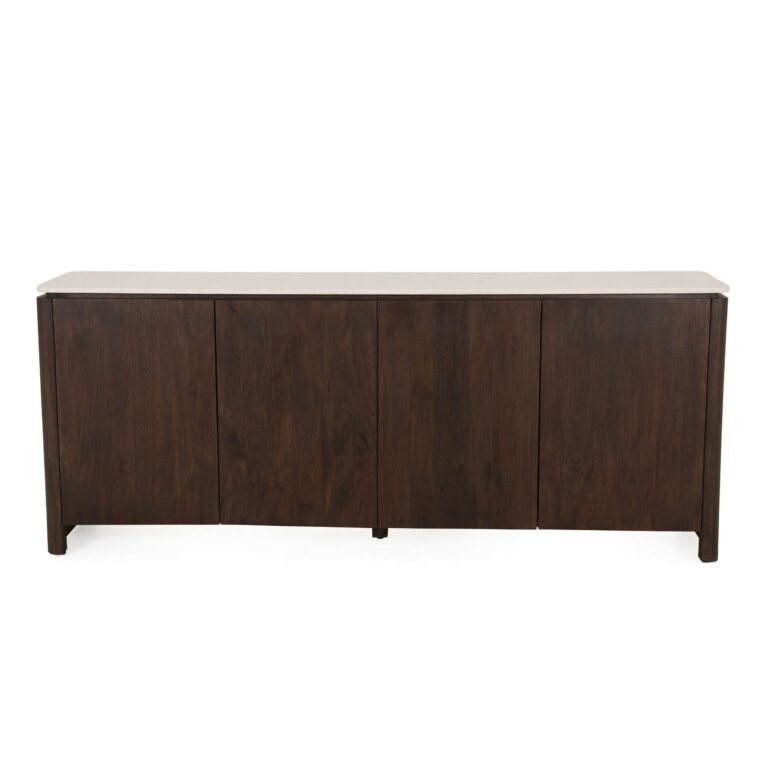 Bovenblad Dressoir Dallas Beige Marmer 210 cm