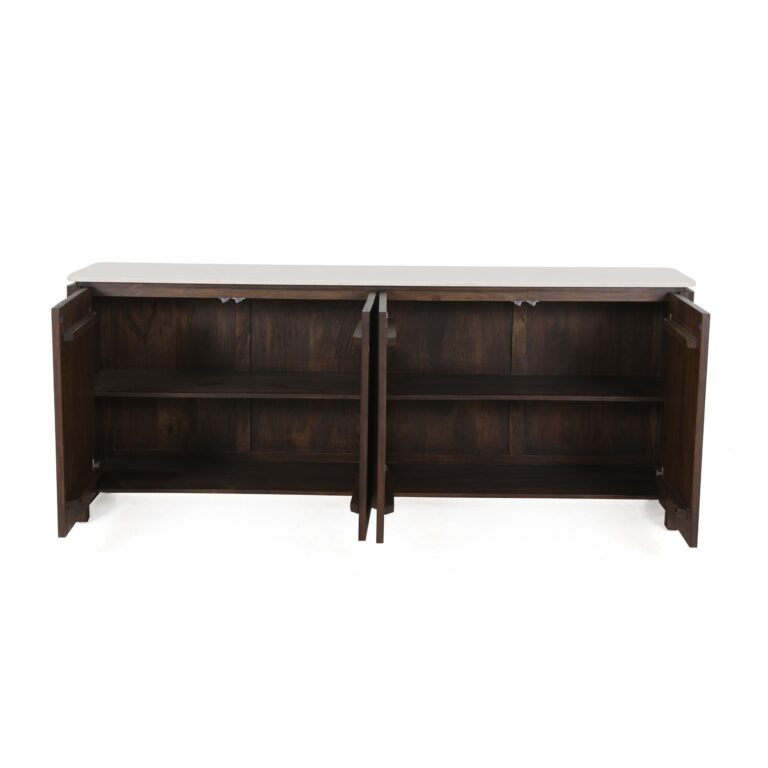 Dressoir Dallas Bruin Mangohout 210 cm