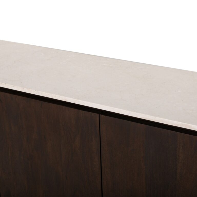 Bovenblad Dressoir Dallas Beige Marmer 210 cm