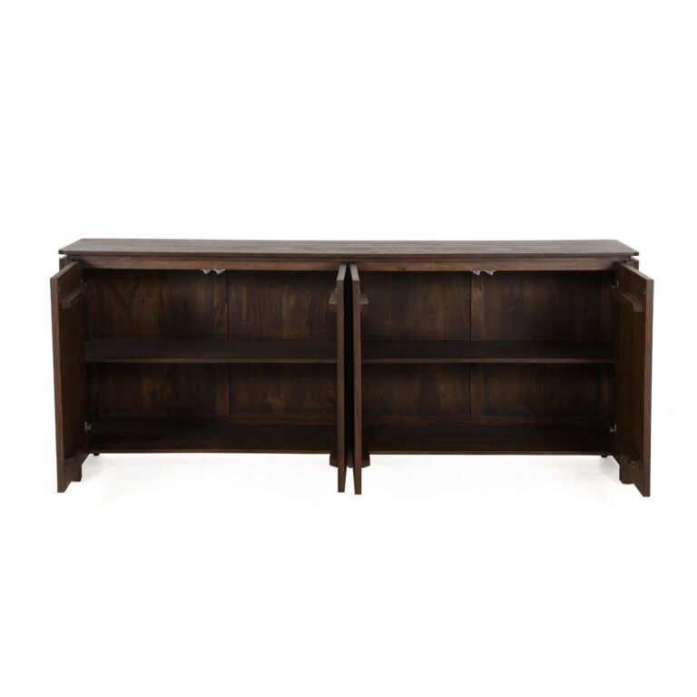 Dressoir Dallas Bruin Mangohout 210 cm