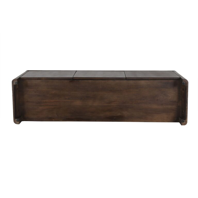 Tv meubel Dallas Bruin Mangohout 165 cm