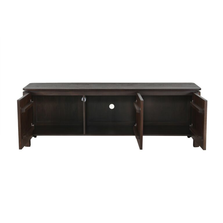 Tv meubel Dallas Bruin Mangohout 165 cm