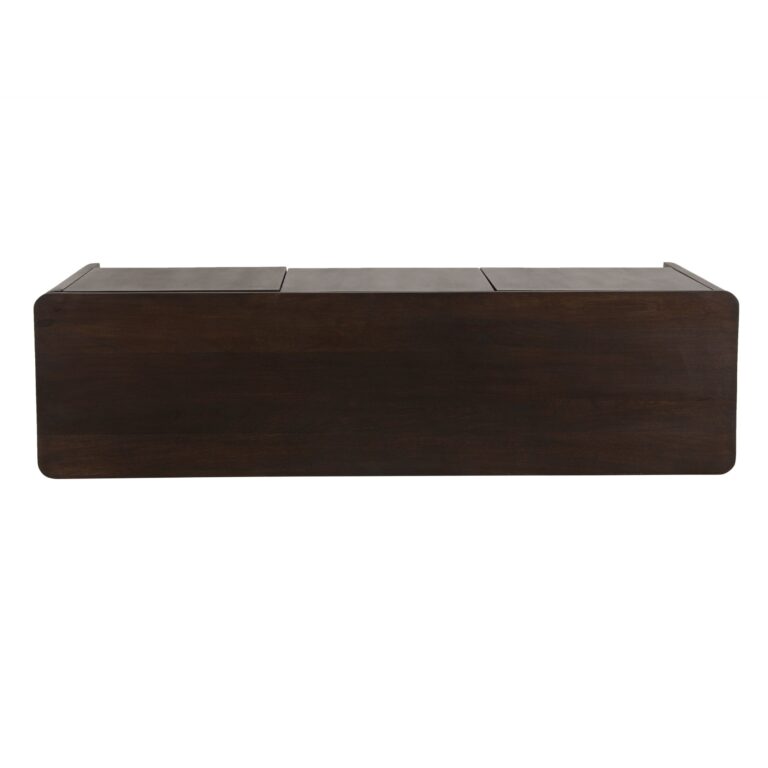 Tv meubel Dallas Bruin Mangohout 165 cm