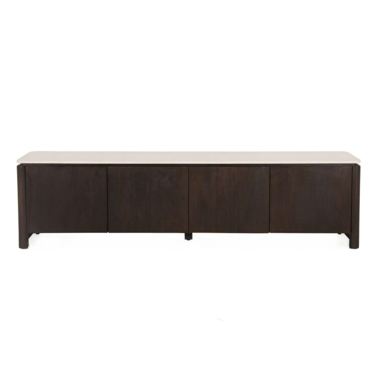 Tv meubel Dallas Bruin Mangohout 210 cm