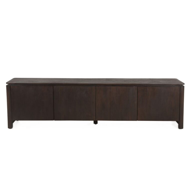 Tv meubel Dallas Bruin Mangohout 210 cm