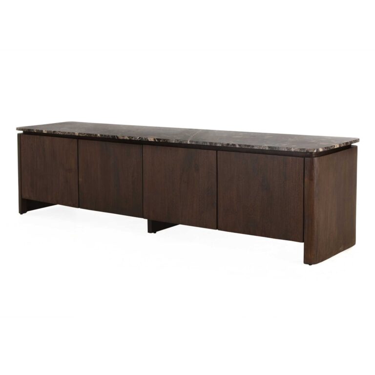 Dressoir Dallas Bruin Mangohout 165 cm