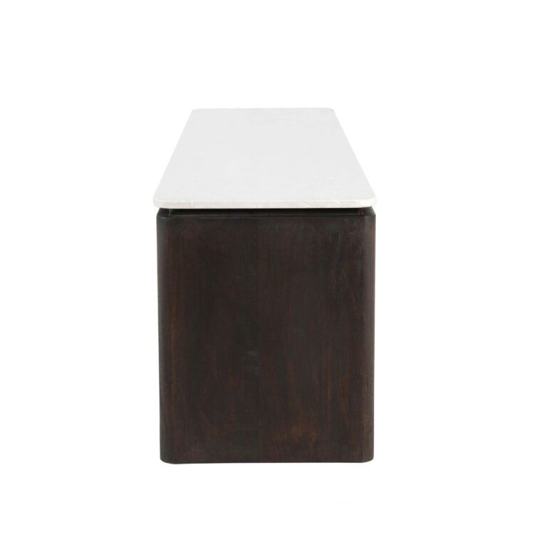 Tv meubel Dallas Bruin Mangohout 210 cm