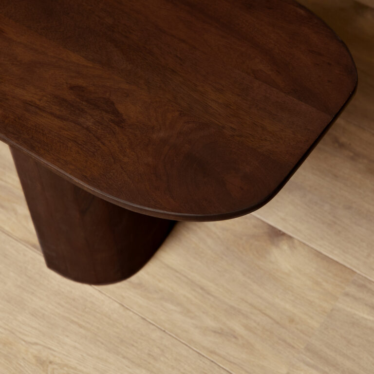 Eetkamerbank Maré Bruin Mangohout 180 cm