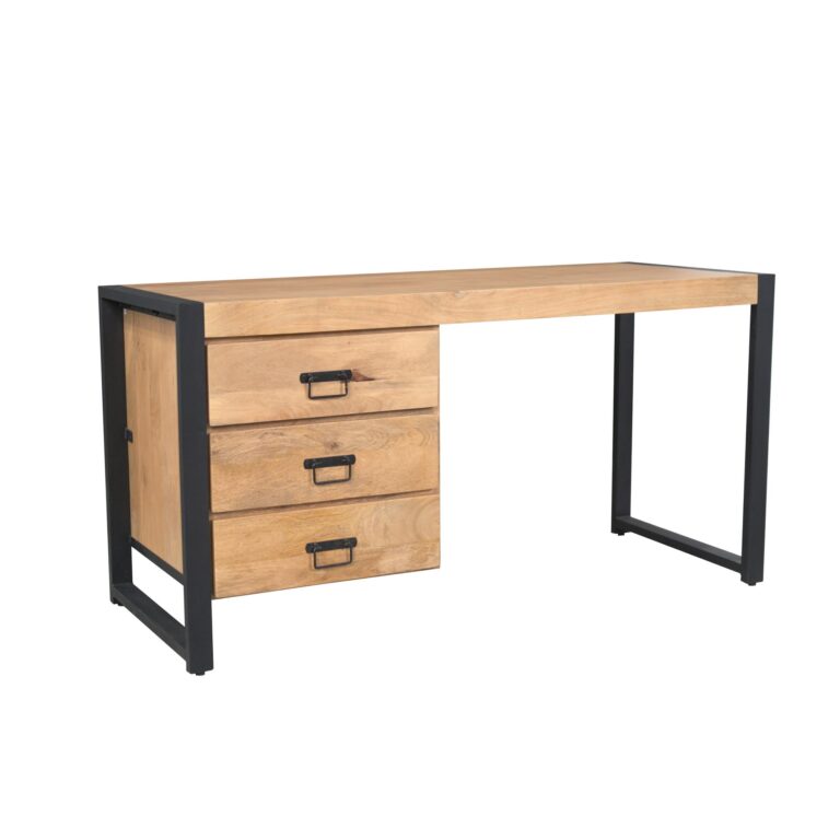 Bureau Britt Naturel Mangohout 145 cm