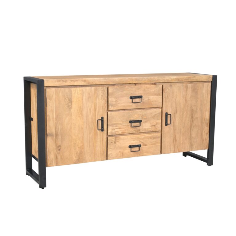 Dressoir Britt Naturel Mangohout 160 cm