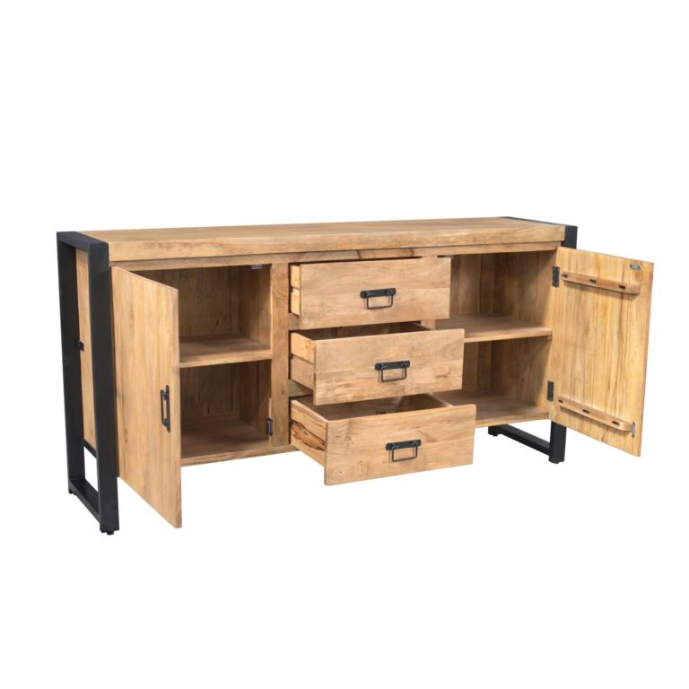 Dressoir Britt Naturel Mangohout 160 cm