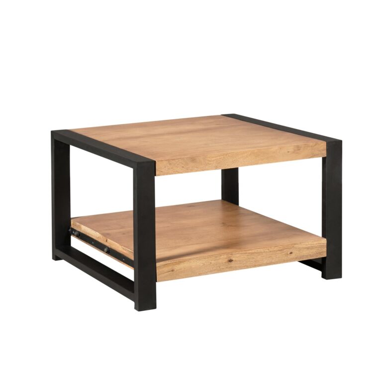 Coffee table Britt Natural Mango wood 80 cm