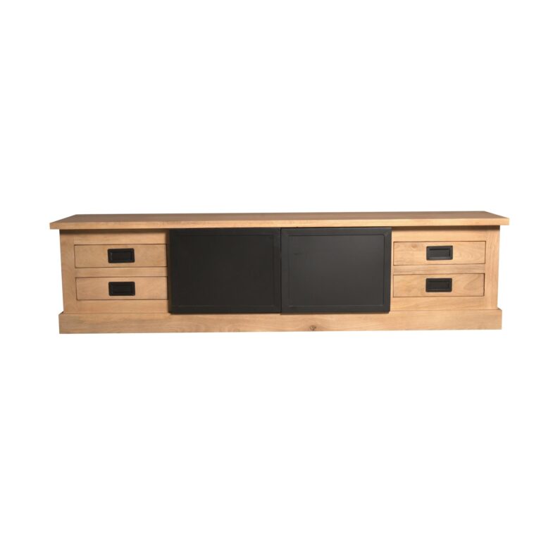 Tv meubel Noa Naturel Mangohout 200 cm
