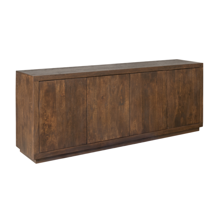 Dressoir Brussel Bruin Mangohout 200 cm