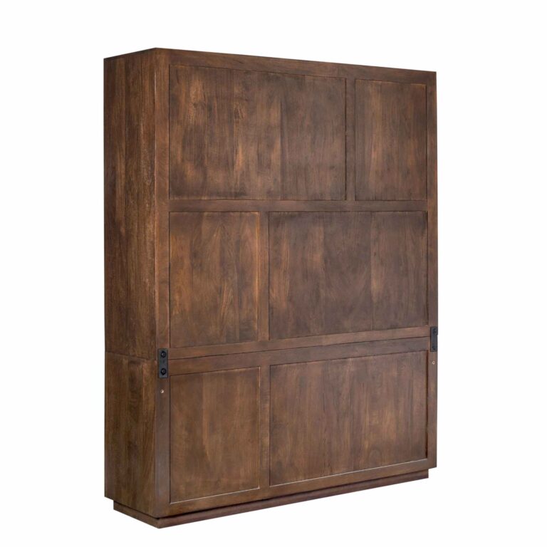 Regalschrank Brussel XL Braun Mangoholz 160 cm