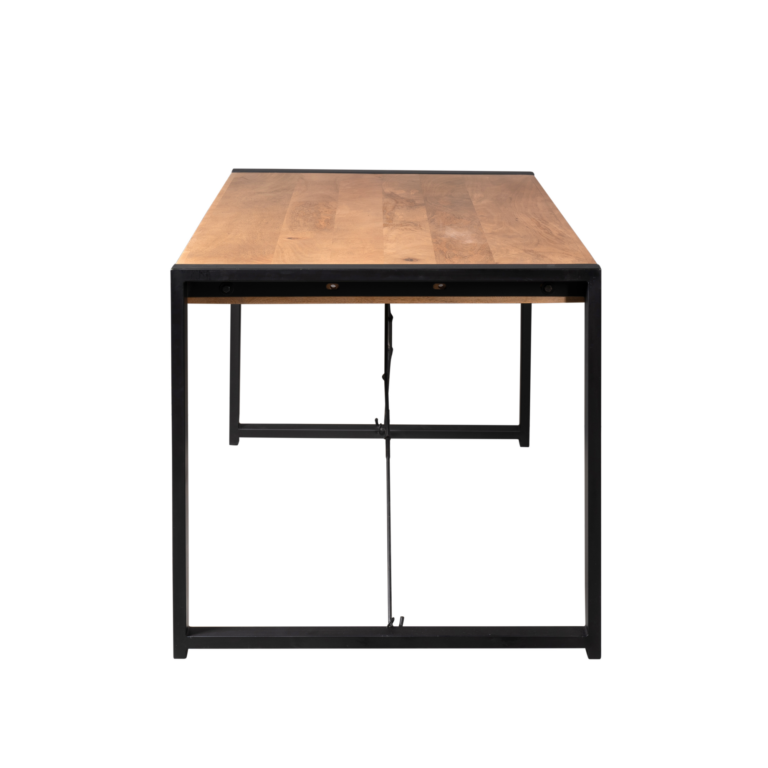 Rechthoekige eettafel Boaz Naturel Mangohout 160 cm