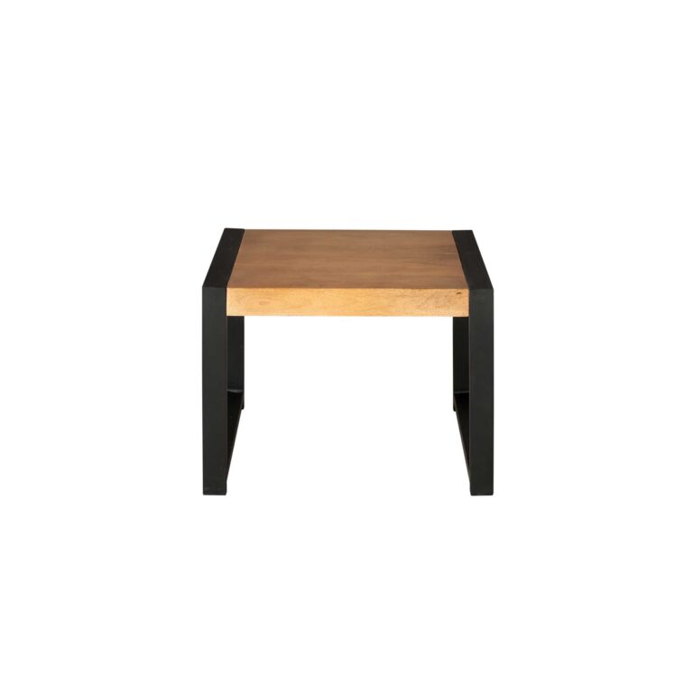 Bijzettafel Boaz Naturel Mangohout 60 cm