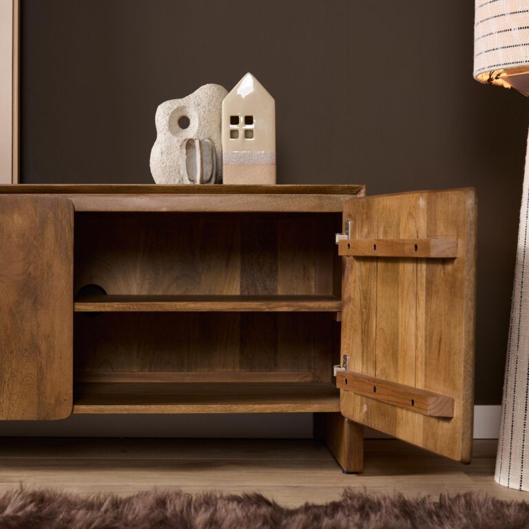 Tv meubel Tense Naturel Mangohout 150 cm