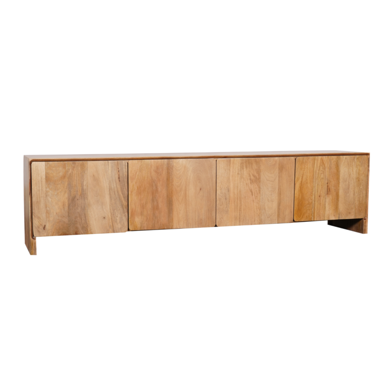TV unit Tense Natural Mango wood 200 cm