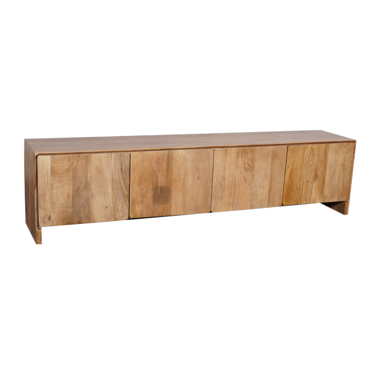 TV unit Tense Natural Mango wood 200 cm