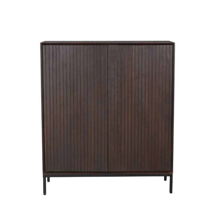 Kabinet kast Madison Bruin Mangohout 100 cm