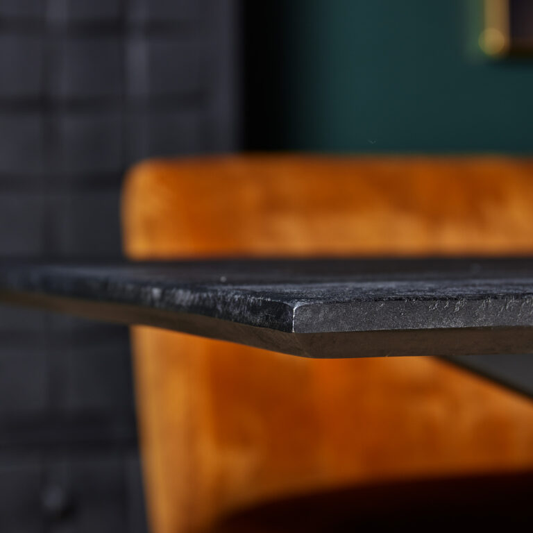 Rechthoekige eettafel New York Zwart Mangohout 160 cm