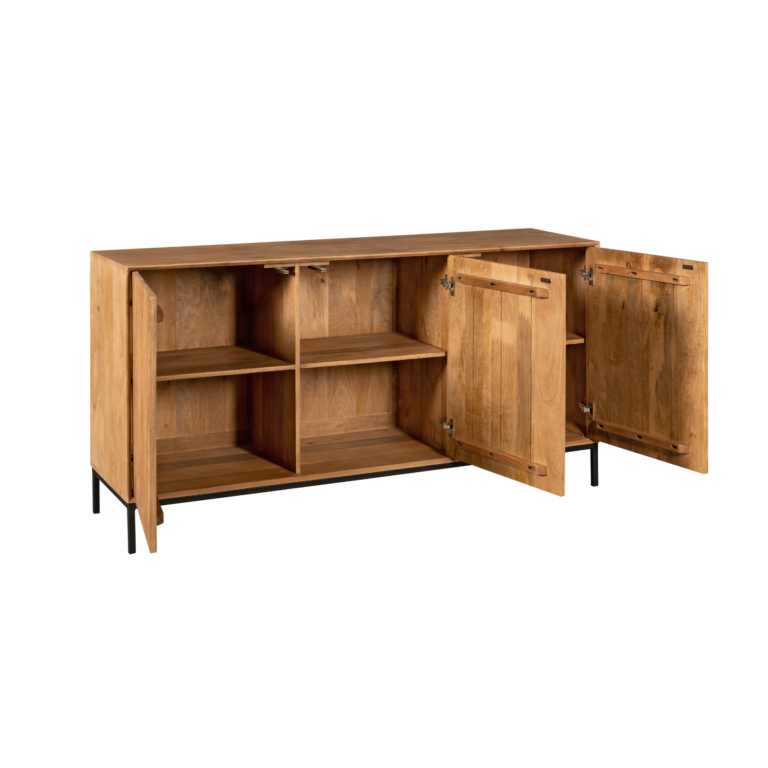 Dressoir Madison Naturel Mangohout 165 cm