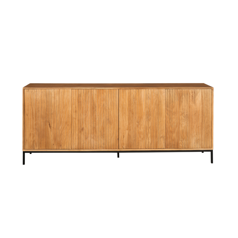Dressoir Madison Naturel Mangohout 210 cm