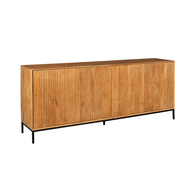 Dressoir Madison Naturel Mangohout 210 cm