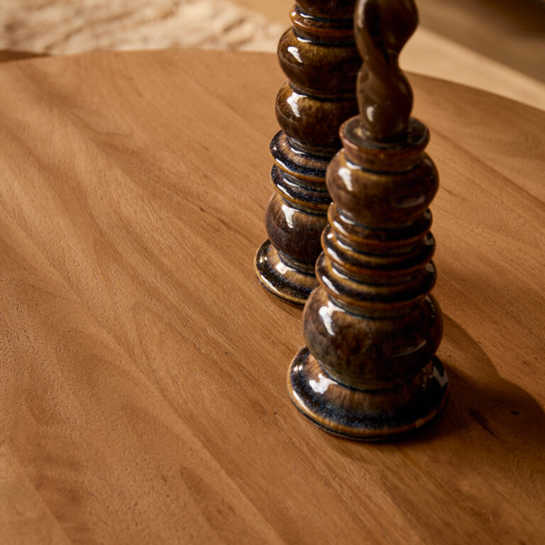 Ronde salontafel Madison Naturel Mangohout 80 cm