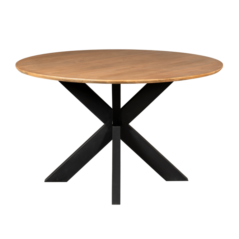 Ronde eettafel Madison Naturel Mangohout 150 cm