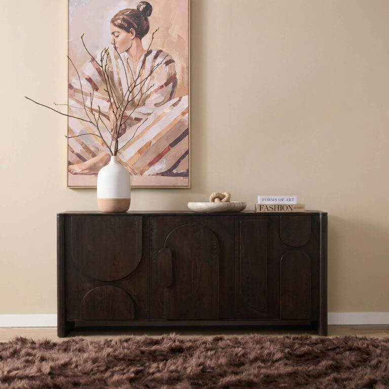Dressoir Zana Bruin 160 cm