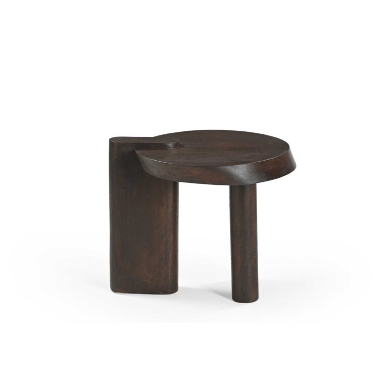 Bijzettafel Rava Bruin Mangohout 50 cm