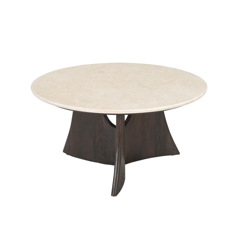 Salontafel Milo Botticino marmer 80 cm