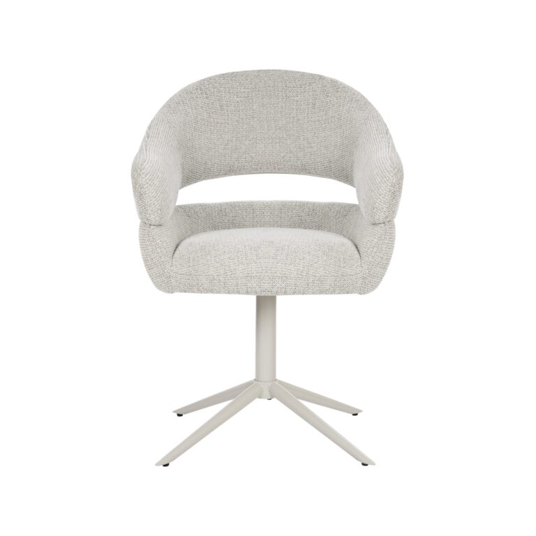 Draaibare eetkamerstoel Lily Beige