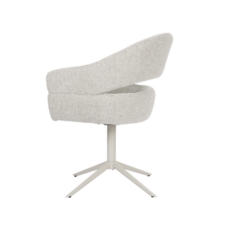Draaibare eetkamerstoel Lily Beige