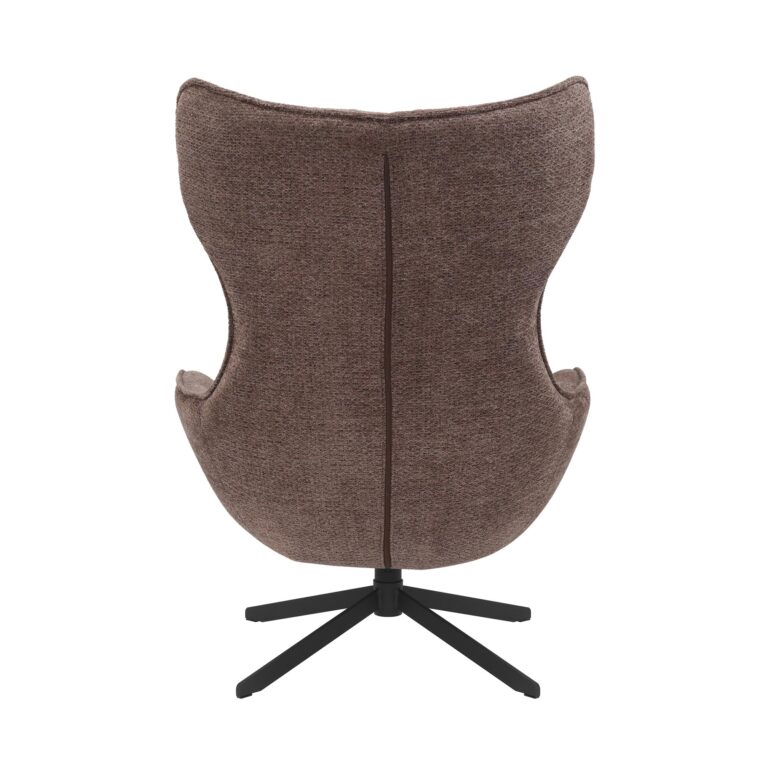 Draaibare fauteuil Olivia Paars