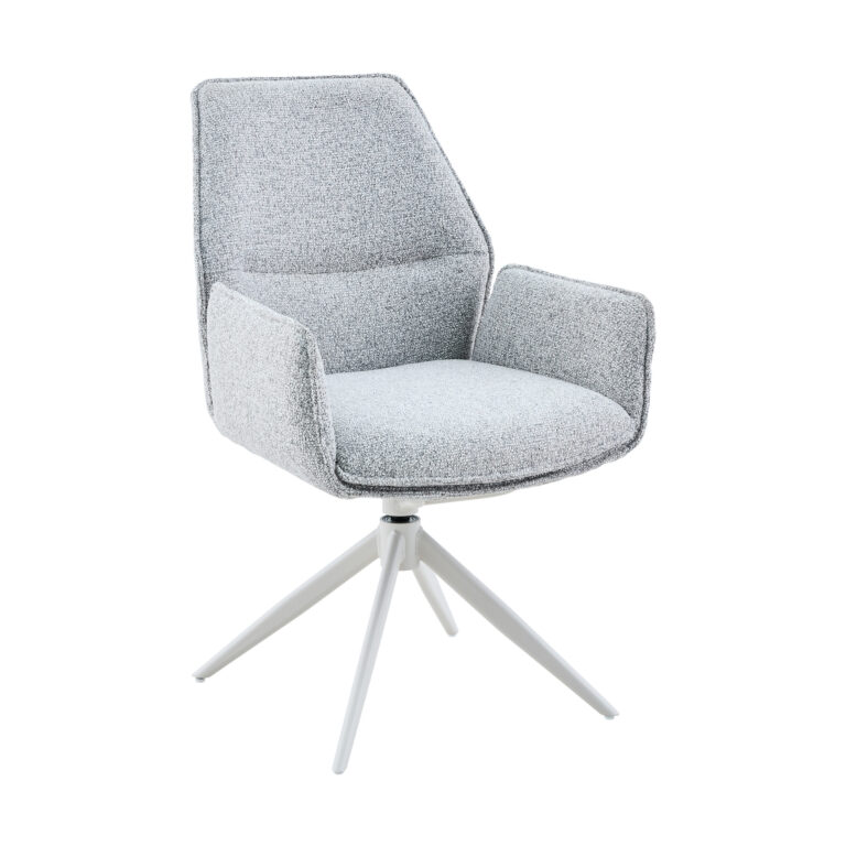 Eetkamerstoel Hera met armleuning Beige