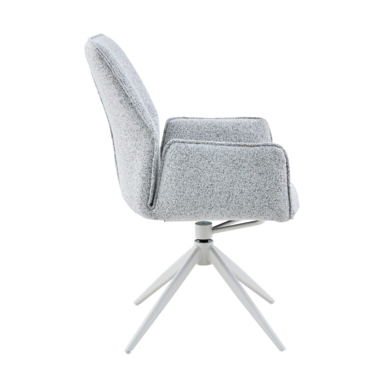 Eetkamerstoel Hera met armleuning Beige