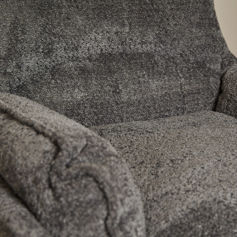 Draaibare fauteuil Vera Donkergrijs
