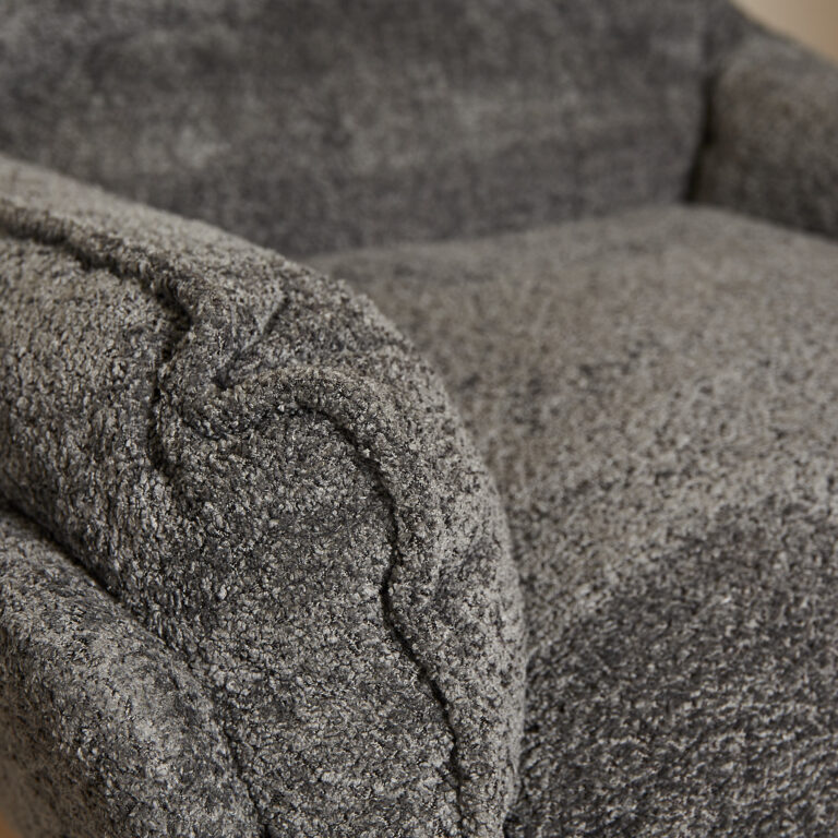 Draaibare fauteuil Vera Donkergrijs