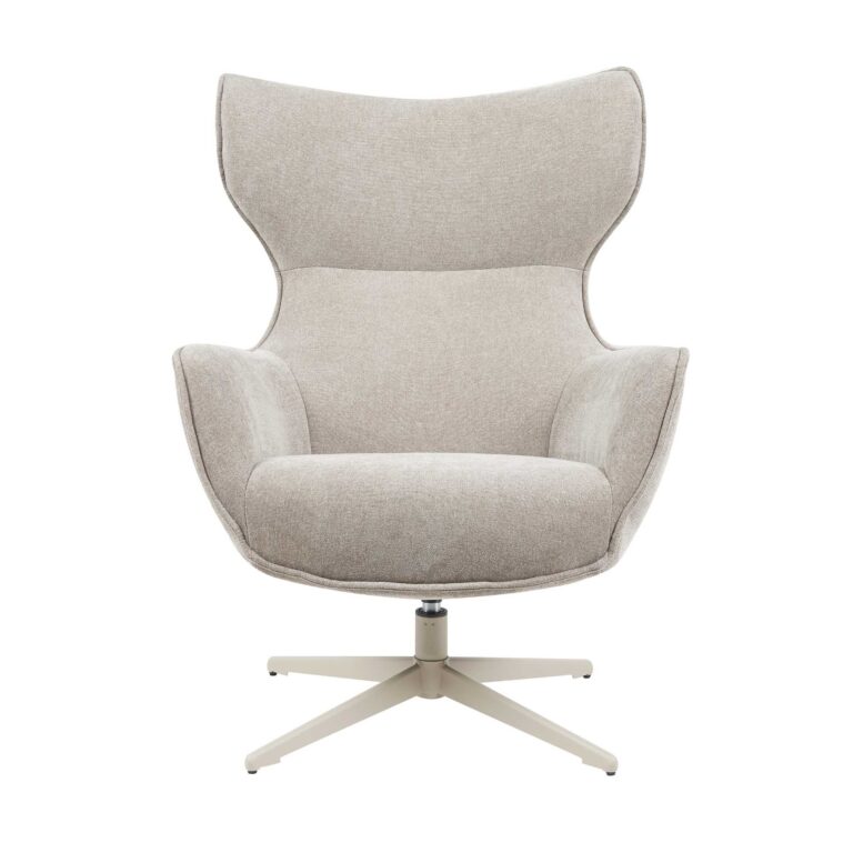 Draaibare fauteuil Julia Taupe